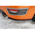 Maxton Design boční difuzory pod zadní nárazník pro Ford Focus ST Mk2, černý lesklý plast ABS