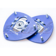Silver Project nastavitelné horní uložení pro Subaru Impreza GD 02-07 v modré barvě