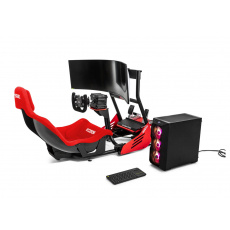Sparco závodní simulátor Formula EVOLVE GP RIG II, barva: červená