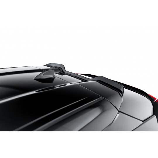 Maxton Design prodloužení spoileru pro Toyota C-hr Mk2, černý lesklý plast ABS