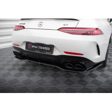 Maxton Design středový spoiler pod zadní nárazník s žebrováním pro Mercedes AMG GT 4 -Door Coupe GT 43 - V8 Styling Package, černý lesklý plast ABS Maxton Design středový spoiler pod zadní nárazník s žebrováním pro Mercedes AMG GT 4 -Door Coupe GT 43 - V8 Styling Package, černý lesklý plast ABS