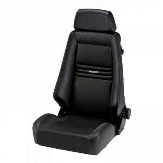 Sportovní sedačka RECARO Specialist M, sklopná, černá koženka / černá Dynamica