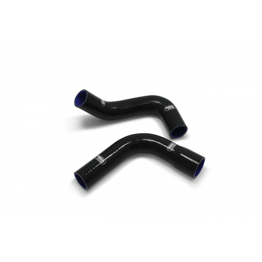 Samco Sport 2-dílná sada silikonových hadic pro vedení chladicí kapaliny pro Jeep CJ 1974 - 1986 4.2l 6vál., barva: modrá