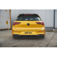 Maxton Design "Racing durability" zadní difuzor ver.2 pro Volkswagen Golf Mk8, plast ABS bez povrchové úpravy