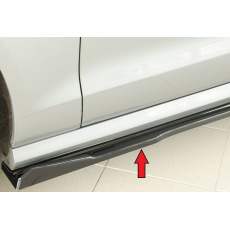 Rieger spoiler pod boční práh mont. strana pro Audi A6 4G, C7 sedan, 11/10-08/14, plast ABS lakovaný do černé lesklé barvy Rieger spoiler pod boční práh mont. strana pro Audi A6 4G, C7 sedan, 11/10-08/14, plast ABS lakovaný do černé lesklé barvy