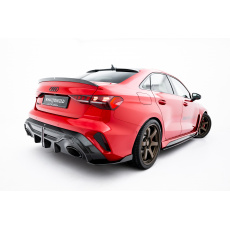Maxton Design difuzor zadního nárazníku pro Audi RS3 8Y Facelift, materiál pravý karbon, Sedan