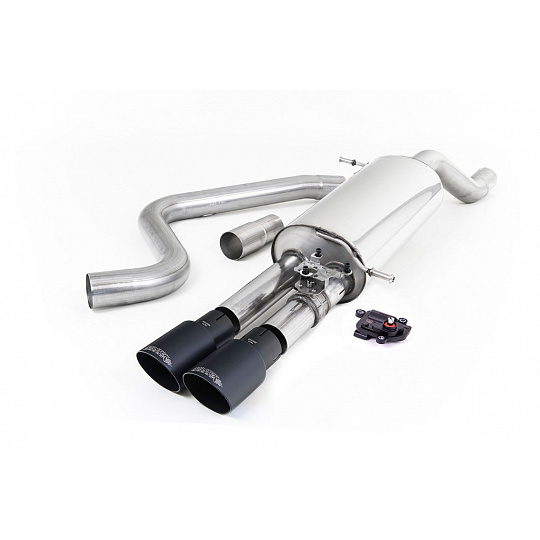 Milltek Sport homologovaný výfuk cat-back GPF Back pro Ford Fiesta Mk8/Mk8.5 ST 1.5 EcoBoost 200PS (Post Sept 2020 Models Only) 2020-2024, GT-90 černé koncovky