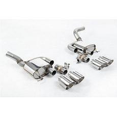 Milltek Sport koncový tlumič(e) s klapkami pro Porsche Macan 2.9 V6 GTS/Turbo (Facelift) 2021-2024, GT-115 leštěné koncovky