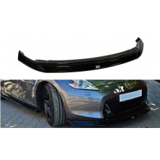 Maxton Design spoiler pod přední nárazník pro Nissan 370Z, černý lesklý plast ABS Maxton Design spoiler pod přední nárazník pro Nissan 370Z, černý lesklý plast ABS