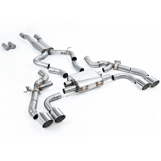 Milltek Sport výfukový systém OPF/GPF Back pro BMW X3 X3M / X3M Comp (G01) 3.0 (s OPF/GPF S58 - facelift) 2022-2024, GT-115 leštěné koncovky Milltek Sport výfukový systém OPF/GPF Back pro BMW X3 X3M / X3M Comp (G01) 3.0 (s OPF/GPF S58 - facelift) 2022-2024, GT-115 leštěné koncovky