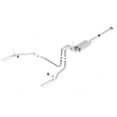 Borla Cat-Back výfukový systém "S-Type" pro Ford F-150 EcoBoost 3,5l V6, s automatickou převodovkou, CC/SHB 67", EC/SB 78", r.v. od 11-14