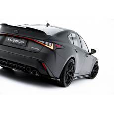 Maxton Design boční difuzory pod zadní nárazník pro Lexus IS 500 Mk3 Facelift 2 (XE30), černý lesklý plast ABS Maxton Design boční difuzory pod zadní nárazník pro Lexus IS 500 Mk3 Facelift 2 (XE30), černý lesklý plast ABS