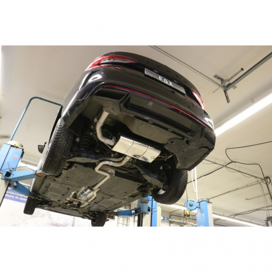 Fox Sportauspuff koncový tlumič výfuku s koncovkou vyvedeno do orig. koncovky vlevo pro Škoda Octavia NX 2021- s motorem 1.4 RS iV Fox Sportauspuff koncový tlumič výfuku s koncovkou vyvedeno do orig. koncovky vlevo pro Škoda Octavia NX 2021- s motorem 1.4 RS iV