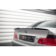 Maxton Design prodloužení víka kufru pro BMW řada 3 E46, černý lesklý plast ABS, Coupe