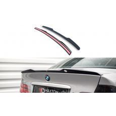 Maxton Design prodloužení spoileru ver.2 pro BMW řada 3 E46, černý lesklý plast ABS, Coupe