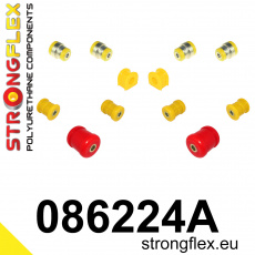 086224A: Strongflex Sada silentbloků předního zavěšení varianta SPORT 086224A: Strongflex Sada silentbloků předního zavěšení varianta SPORT