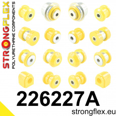 226227A: Strongflex Sada silentbloků zadního zavěšení varianta SPORT 226227A: Strongflex Sada silentbloků zadního zavěšení varianta SPORT