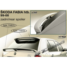 Stylla spoiler zadních dveří Škoda Fabia I (1999 - 2007) - spodní