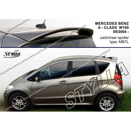 Stylla spoiler zadních dveří Mercedes Benz A (W169, 2004 - 2012)