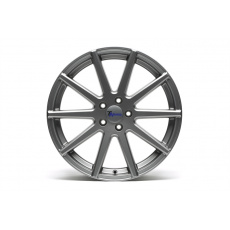 TA Technix XF2 ALU lité kolo konkávní 8,5x19 - šedá Gunmetal, 5x112, 66,6/57,1 ET42