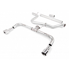 Milltek Sport výfukový systém cat-back bez rezonátoru (hlasitější) pro Volkswagen Golf MK7 GTD 2.0 TDI 185PS 2013-2016