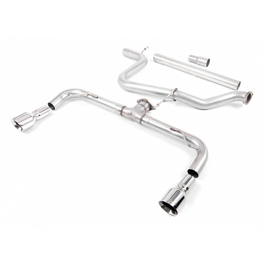 Milltek Sport výfukový systém cat-back bez rezonátoru (hlasitější) pro Volkswagen Golf MK7 GTD 2.0 TDI 185PS 2013-2016 Milltek Sport výfukový systém cat-back bez rezonátoru (hlasitější) pro Volkswagen Golf MK7 GTD 2.0 TDI 185PS 2013-2016