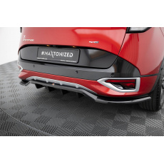 Maxton Design spoiler pod zadní nárazník s žebrováním pro Kia Sportage Mk5 GT-Line, černý lesklý plast ABS Maxton Design spoiler pod zadní nárazník s žebrováním pro Kia Sportage Mk5 GT-Line, černý lesklý plast ABS
