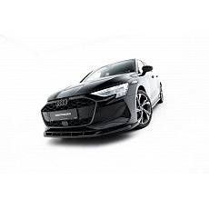 Maxton Design spoiler pod přední nárazník ver.2 pro Audi A3 8Y Facelift, černý lesklý plast ABS Maxton Design spoiler pod přední nárazník ver.2 pro Audi A3 8Y Facelift, černý lesklý plast ABS