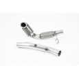 Milltek Sport Cast Downpipe s 200 Cell HJS katalyzátorem a náhrada GPF/OPF pro Seat Leon Cupra 290 3/5-dvéř. Hatch (s GPF/OPF) 2019-2020, pouze pro Milltek Sport Cat Back systém