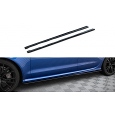 Maxton Design difuzory pod boční prahy ver.2 pro Audi RS6 C7, černý lesklý plast ABS Maxton Design difuzory pod boční prahy ver.2 pro Audi RS6 C7, černý lesklý plast ABS