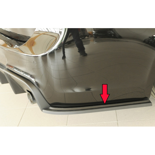 Rieger spoiler pod zadní nárazník na pravé straně pro BMW řada 3 E91 touring r.v. 09/08-, plast ABS bez povrchové úpravy