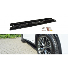 Maxton Design difuzory pod boční prahy pro Lexus RX Mk4, černý lesklý plast ABS Maxton Design difuzory pod boční prahy pro Lexus RX Mk4, černý lesklý plast ABS