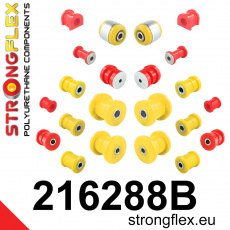 216288B: Strongflex Kompletní sada silentbloků pro zavěšení 216288B: Strongflex Kompletní sada silentbloků pro zavěšení