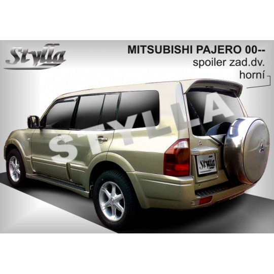 Stylla spoiler zadních dveří Mitsubishi Pajero (V60, 2000-2006) - horní