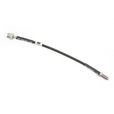 Forge Motorsport sada opletených brzdových hadic pro Volkswagen Up! 1.0TSI, barva potahu: černá