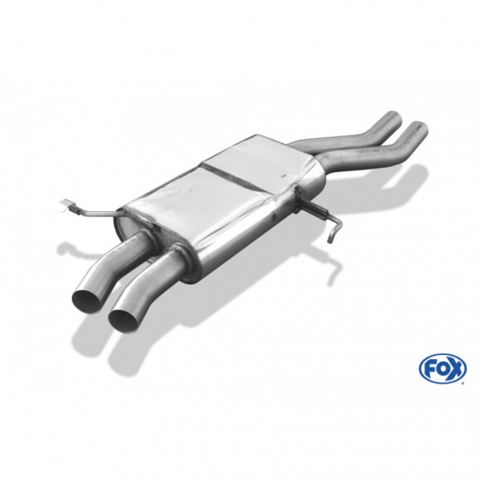 Fox Sportauspuff přední díl s tlumičem pro Audi 200 44Q s motorem 2.2 20V T Fox Sportauspuff přední díl s tlumičem pro Audi 200 44Q s motorem 2.2 20V T
