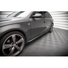 Maxton Design difuzory pod boční prahy ver.2 pro Audi A4 B8, B8 FL, černý lesklý plast ABS, Sedan/Avant Maxton Design difuzory pod boční prahy ver.2 pro Audi A4 B8, B8 FL, černý lesklý plast ABS, Sedan/Avant