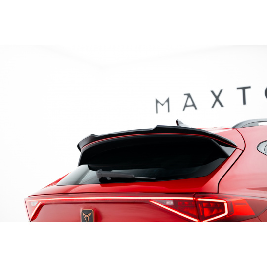 Maxton Design prodloužení spoileru pro Cupra Formentor, černý lesklý plast ABS