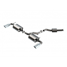 Borla Cat-Back výfukový systém "S-Type" pro Toyota RAV4 Hybrid 2,5L 4Cyl., automat, 4WD, r.v. 2019-2025, barva koncovek: chromové