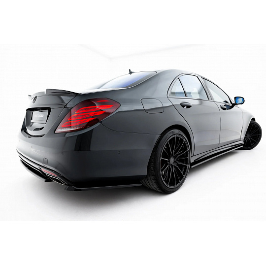 Maxton Design boční difuzory pod zadní nárazník pro Mercedes třída S W222/AMG-Line, černý lesklý plast ABS Maxton Design boční difuzory pod zadní nárazník pro Mercedes třída S W222/AMG-Line, černý lesklý plast ABS