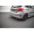 Maxton Design boční difuzory pod zadní nárazník ver.1 pro Ford Fiesta ST Mk8, černý lesklý plast ABS