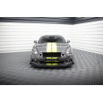 Maxton Design rohové spoilery pod přední nárazník pro Ford Mustang Mk6 GT, plast ABS bez povrchové úpravy