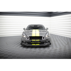 Maxton Design rohové spoilery pod přední nárazník pro Ford Mustang Mk6 GT, plast ABS bez povrchové úpravy Maxton Design rohové spoilery pod přední nárazník pro Ford Mustang Mk6 GT, plast ABS bez povrchové úpravy