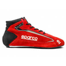 Závodní boty Sparco SLALOM+, s homologací FIA, barva: červená, velikost: 45 Závodní boty Sparco SLALOM+, s homologací FIA, barva: červená, velikost: 45