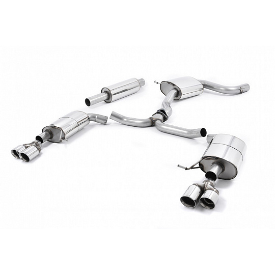 Milltek Sport homologovaný výfuk cat-back pro Seat Leon ST Cupra 300 (4x4) Combi (bez OPF/GPF) 2017-2018, GT dvojité kulaté leštěné koncovky Milltek Sport homologovaný výfuk cat-back pro Seat Leon ST Cupra 300 (4x4) Combi (bez OPF/GPF) 2017-2018, GT dvojité kulaté leštěné koncovky