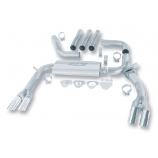 Borla Cat-Back výfukový systém pro Pontiac Firebird/Trans-Am 5,0l/5,7l V8 RWD 2-dvéř. Coupé/Convertible, r.v. od 84-92