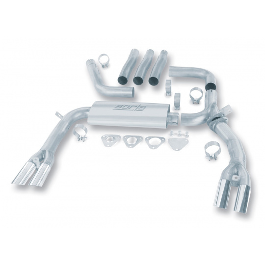 Borla Cat-Back výfukový systém pro Pontiac Firebird/Trans-Am 5,0l/5,7l V8 RWD 2-dvéř. Coupé/Convertible, r.v. od 84-92