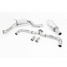 Milltek Sport výfukový systém cat-back Road+ s rezonátorem pro Volkswagen Golf MK7.5 GTi (bez Performance Pack, bez GPF) 2017-2018, typ koncovek: GT-100 černé Milltek Sport výfukový systém cat-back Road+ s rezonátorem pro Volkswagen Golf MK7.5 GTi (bez Performance Pack, bez GPF) 2017-2018, typ koncovek: GT-100 černé