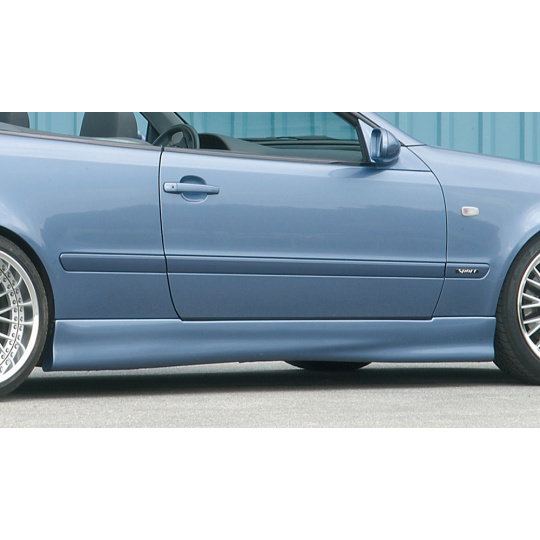 Rieger boční práh mont. strana pravá pro Mercedes CLK W208 kabriolet, kupé, plast ABS bez povrchové úpravy Rieger boční práh mont. strana pravá pro Mercedes CLK W208 kabriolet, kupé, plast ABS bez povrchové úpravy
