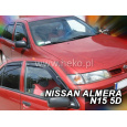 HEKO ofuky oken Nissan Almera N15 4/5dv (1995-2000) přední + zadní